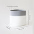 Personalized Storage Basket - Small - Dino Theme - Grey